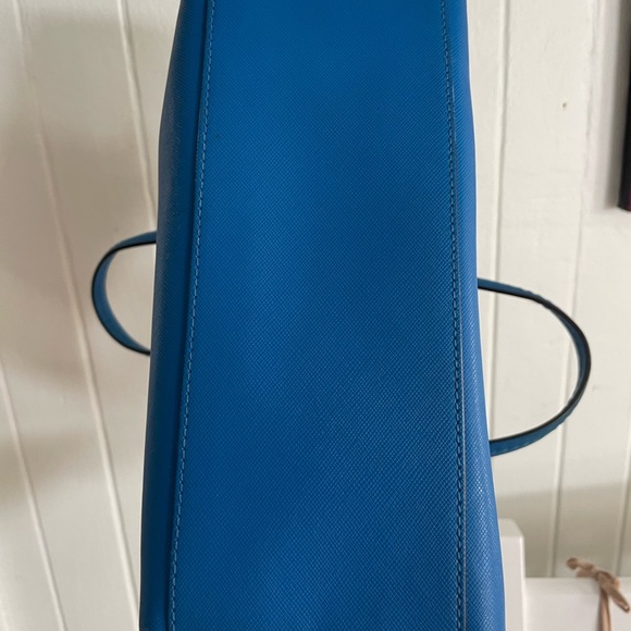 Coach blue purse - Picture 6 of 8